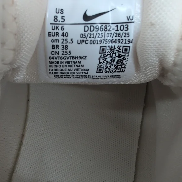 Nike TC 7900 Women’s Sneakers Shoes US 8.5 Pale Ivory Armory Navy DD9682 103 - Picture 10 of 13